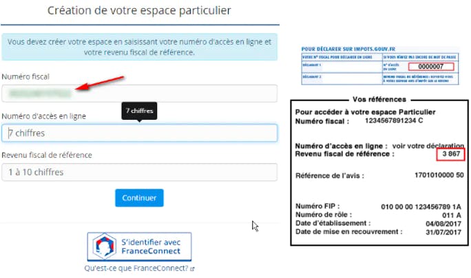 Se Connecter Avec Mon Compte Impôts Via FranceConnect